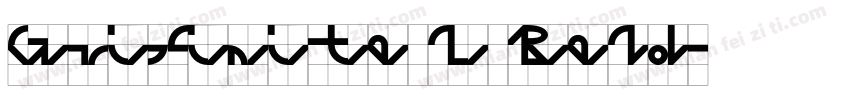 Grifinito L Bold字体转换